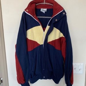 Large Haband grandpa color blocking sweatshirt